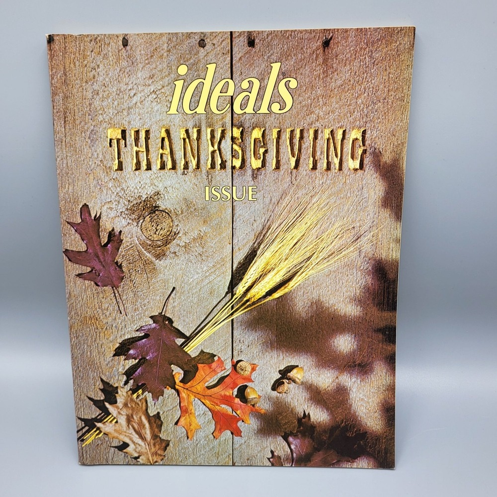 Vtg Ideals Thanksgiving Magazine Autumn 1976 Vol.33 No.5 September Poems Stories